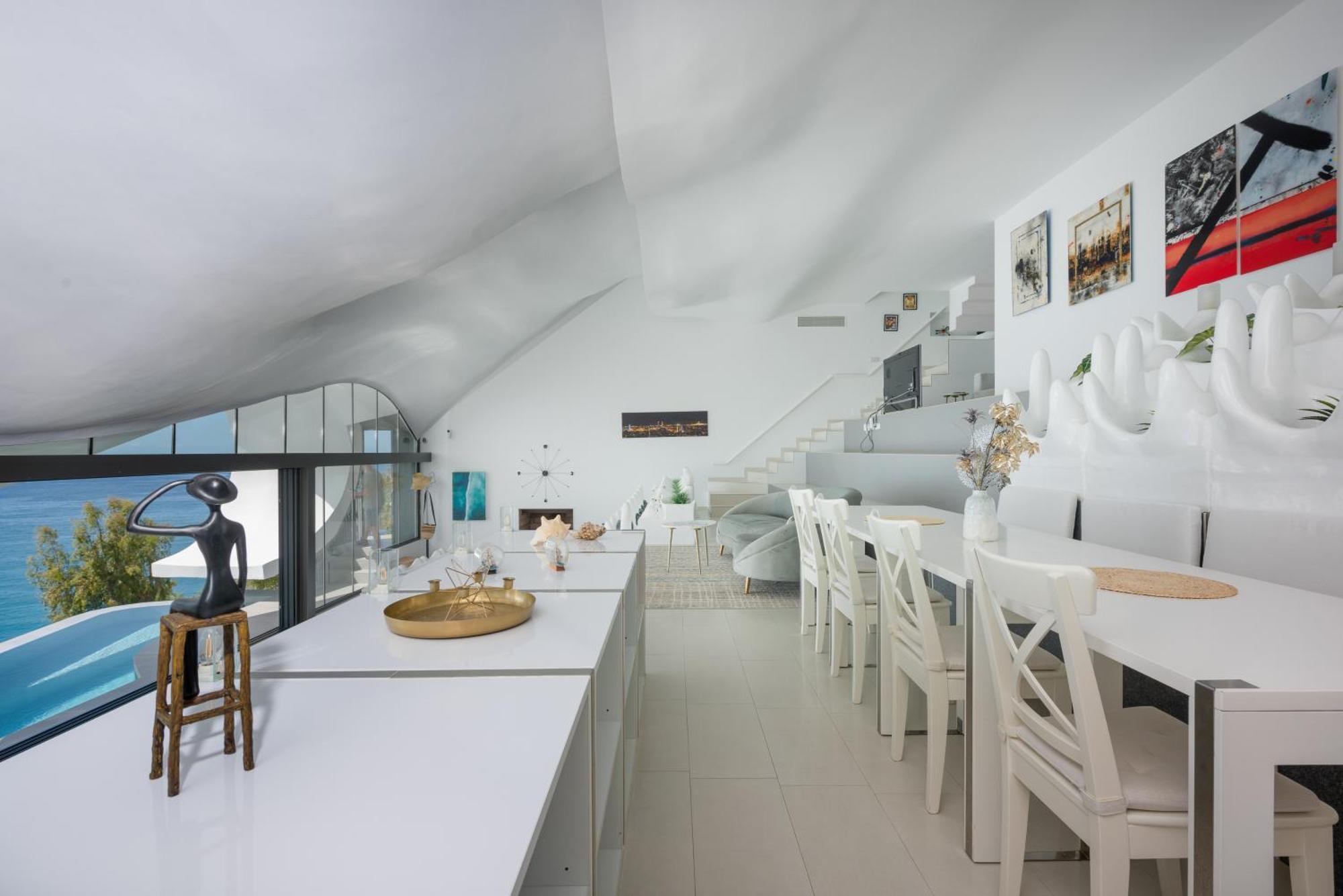 Rentitspain Casa Del Acantilado Piscina Climatizada Salobreña Exteriör bild