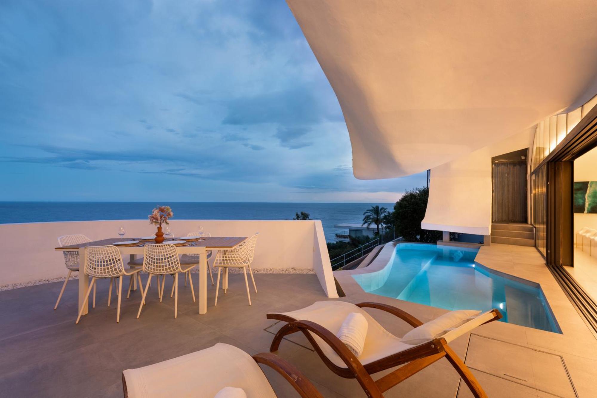 Rentitspain Casa Del Acantilado Piscina Climatizada Salobreña Exteriör bild