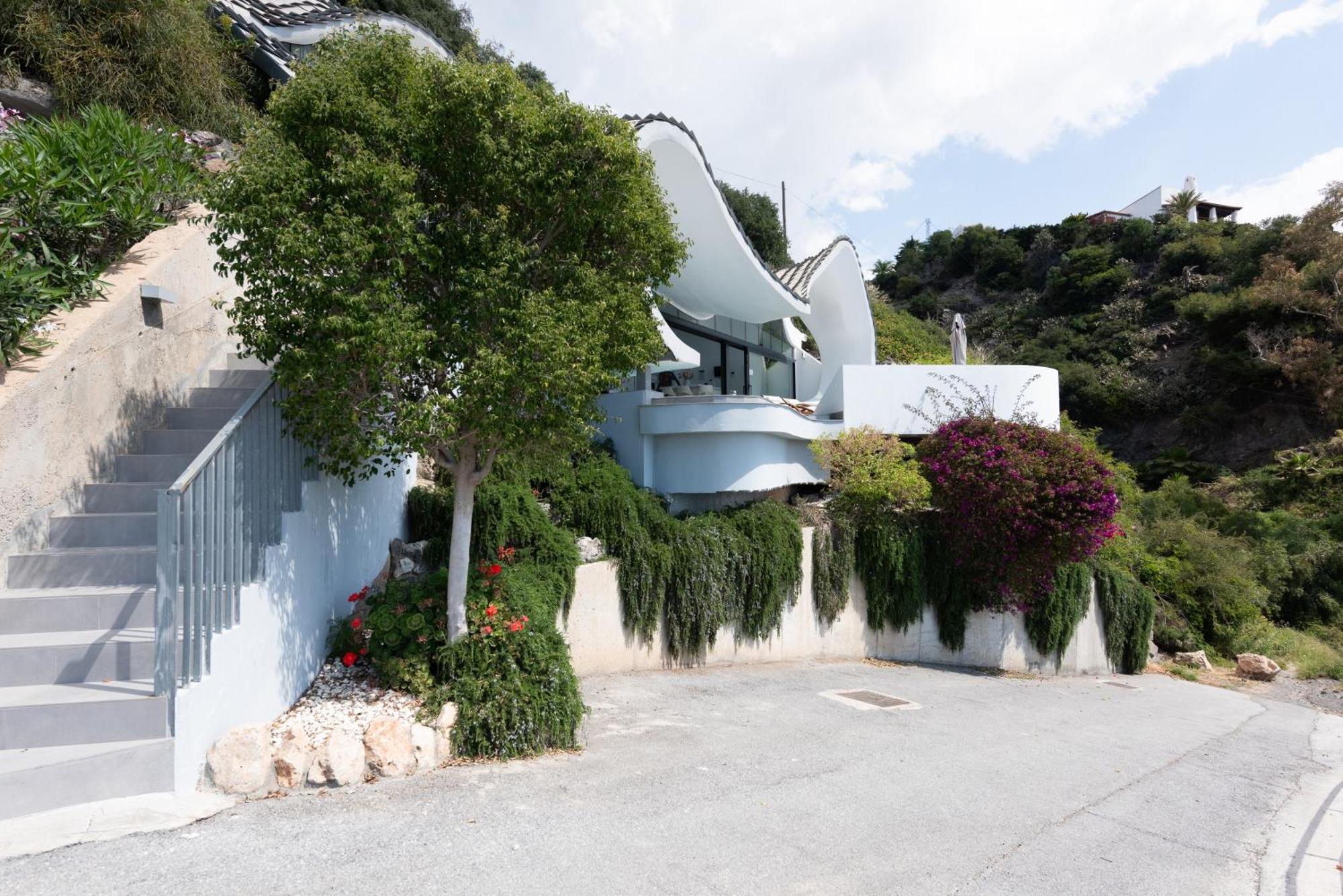 Rentitspain Casa Del Acantilado Piscina Climatizada Salobreña Exteriör bild