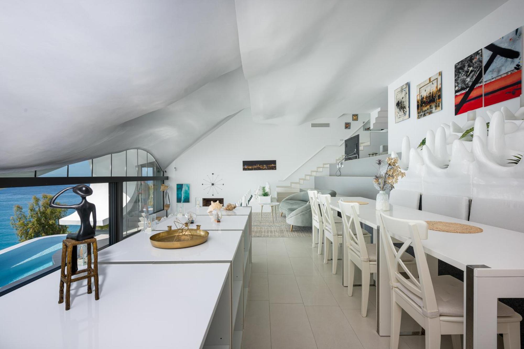 Rentitspain Casa Del Acantilado Piscina Climatizada Salobreña Exteriör bild