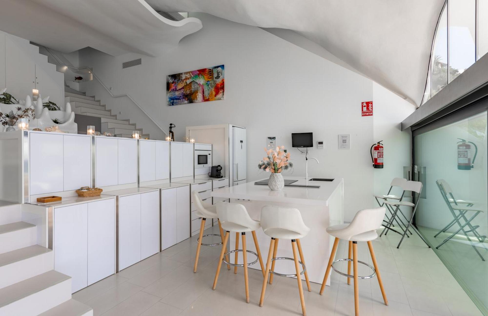 Rentitspain Casa Del Acantilado Piscina Climatizada Salobreña Exteriör bild