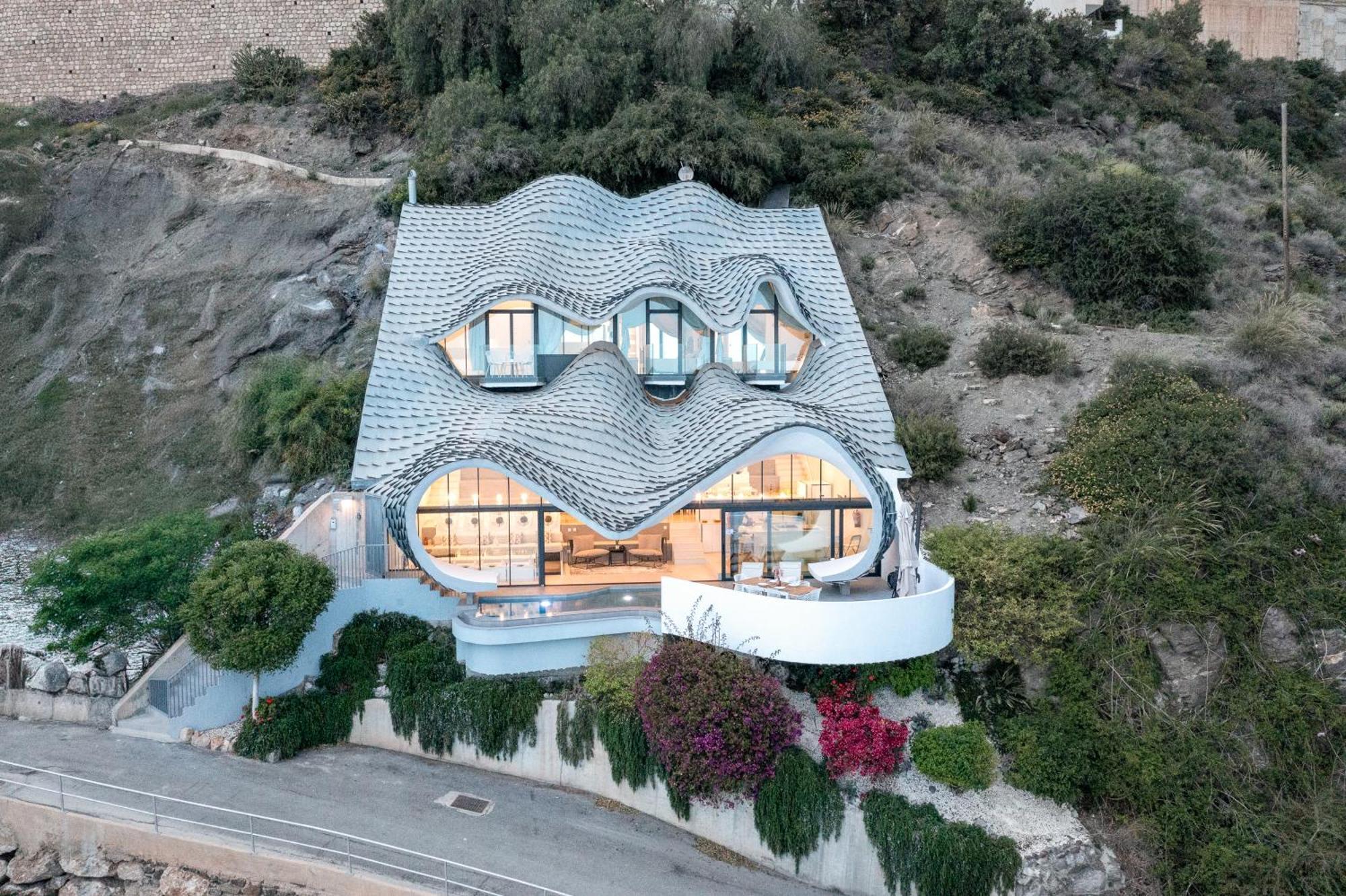 Rentitspain Casa Del Acantilado Piscina Climatizada Salobreña Exteriör bild